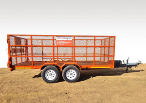 4m Mesh Trailer