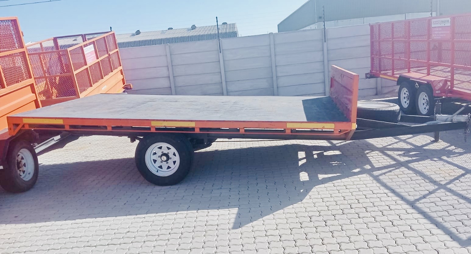 4m Flatdeck Trailer