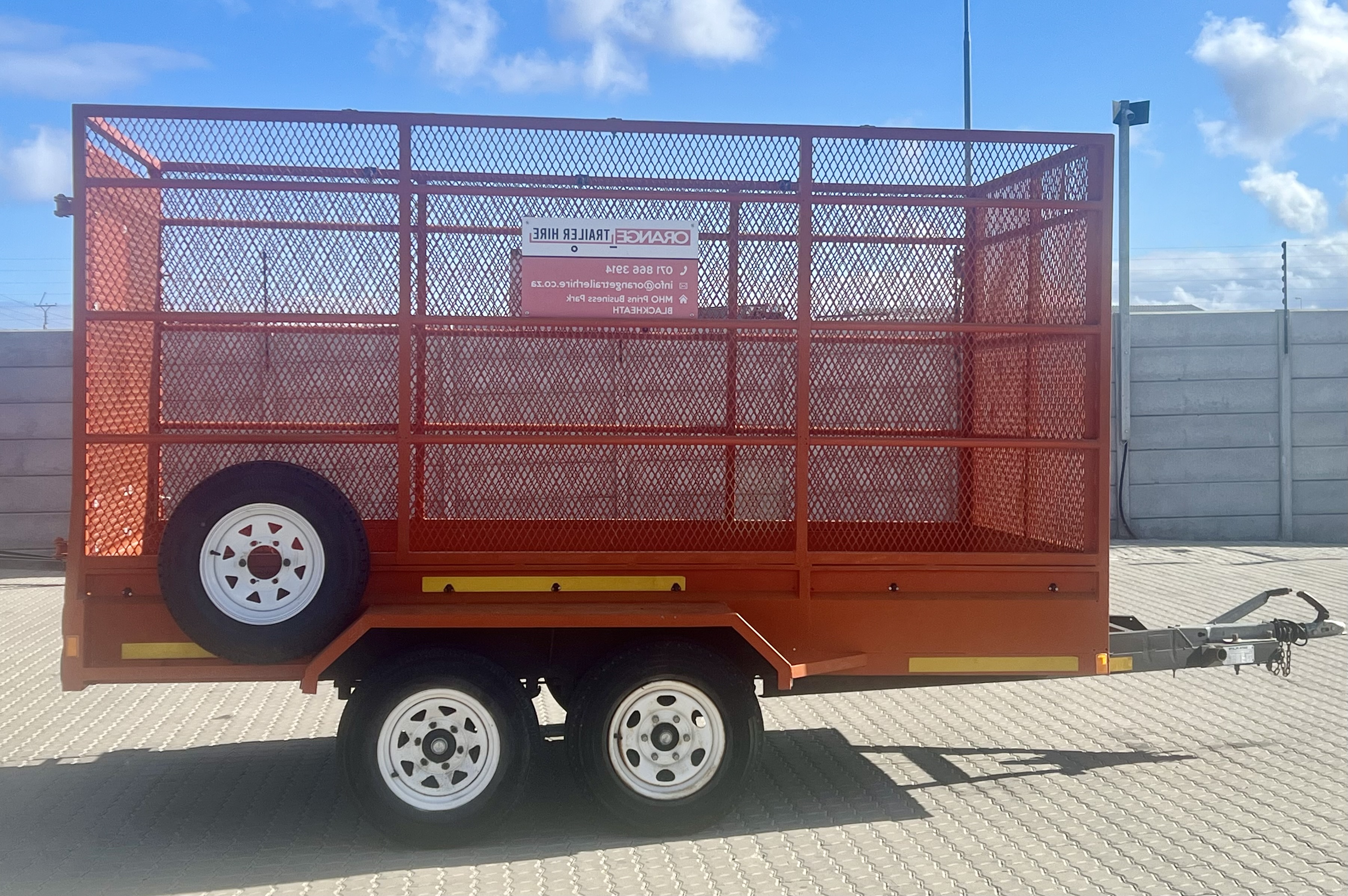 3.5m Mesh Trailer